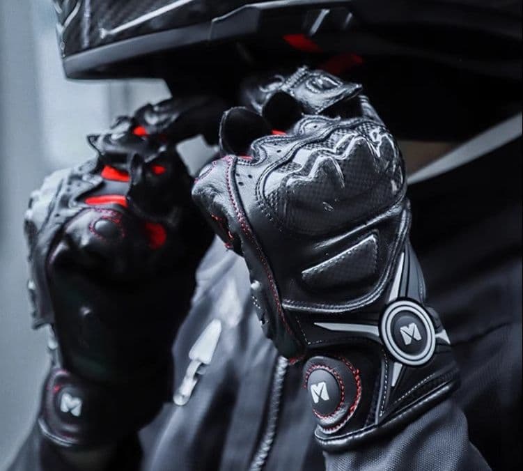 バイクグローブ 革 プロテクション バイク用レーシンググローブ