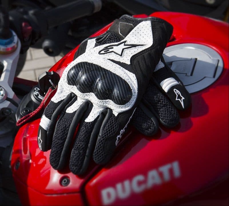 バイクグローブ  メッシュ 高性能プロテクト通気メッシュグローブ
