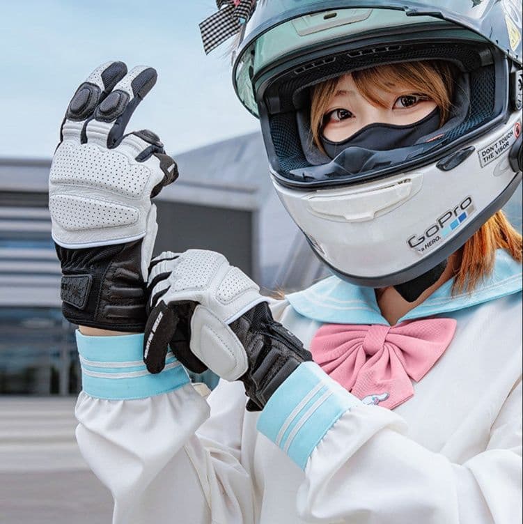 バイクグローブ メッシュ 通気性抜群 保護パンチングメッシュグローブ