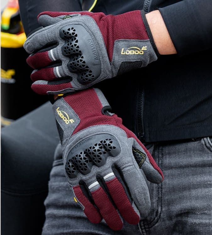 バイクグローブ メッシュ 通気性抜群メッシュグローブ