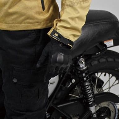 バイクグローブ 革 プロテクトレザーグローブ