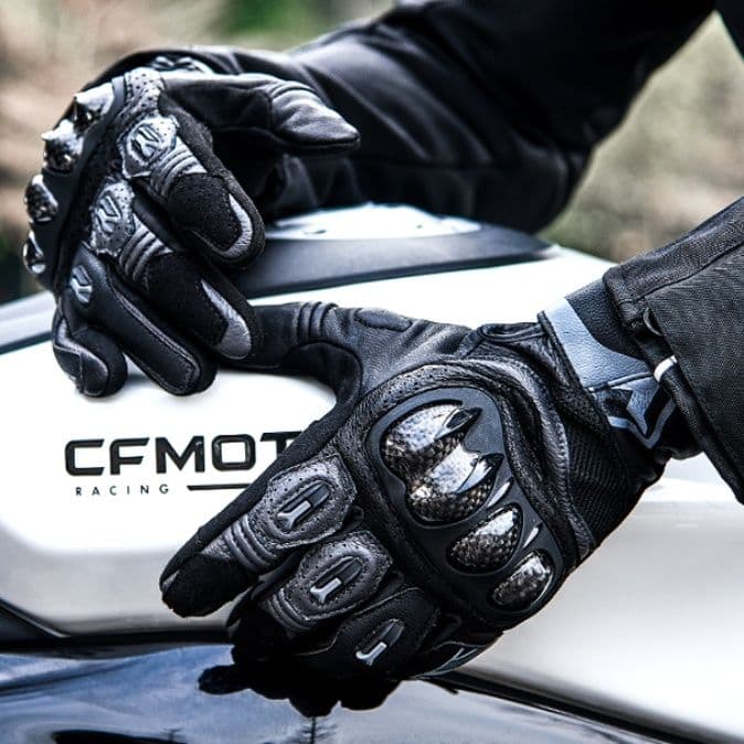 バイクグローブ メッシュ 通気性抜群 プロテクト メッシュグローブ