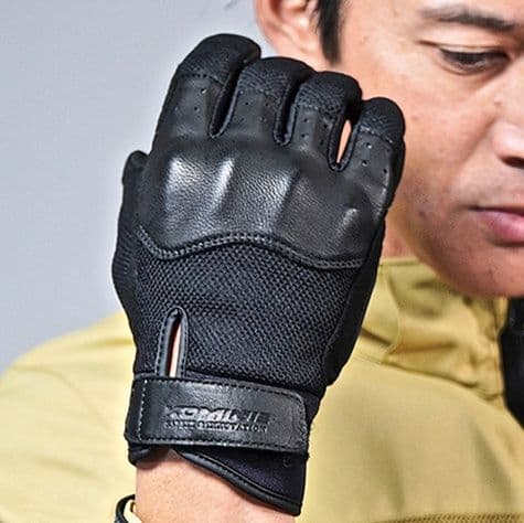 バイクグローブ メッシュ 通気性優れた複合素材ライディンググローブ