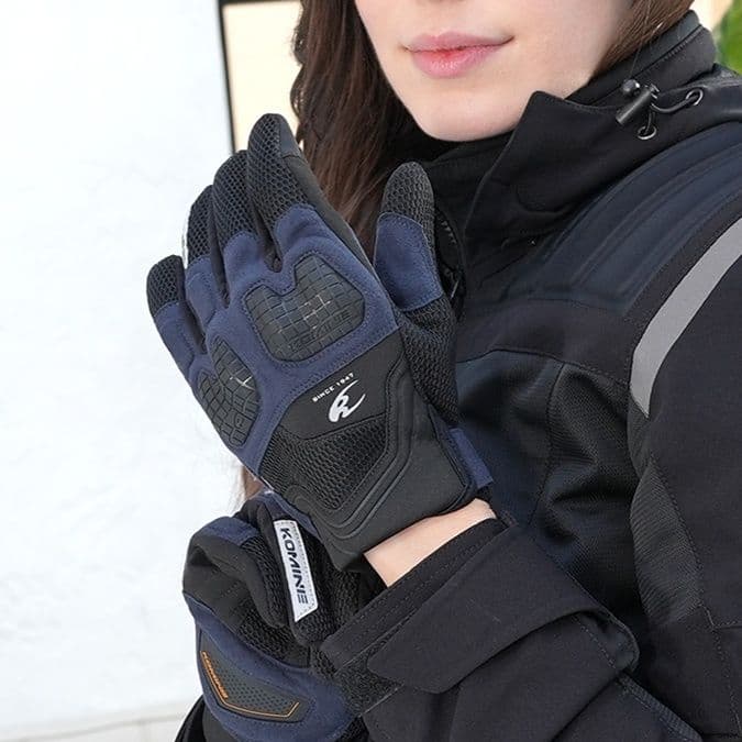 バイクグローブ メッシュ 通気性抜群保護パッドメッシュグローブ