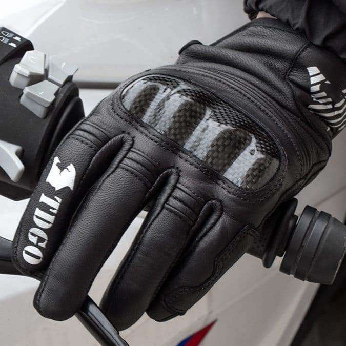 バイク　グローブ プロテクト構造本革バイクグローブ