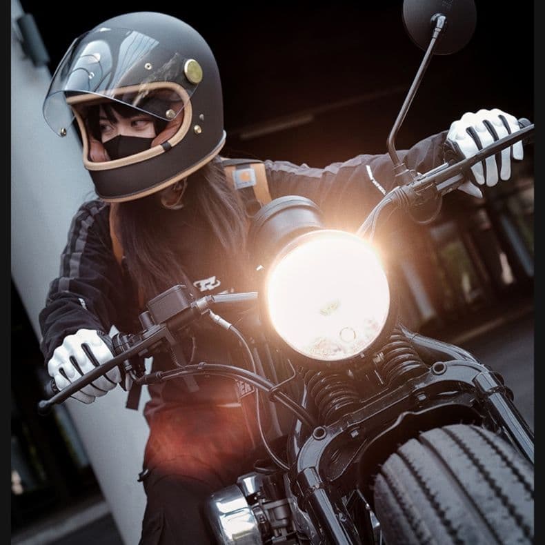 バイク　グローブ プロ仕様本革防護二重構造バイク手袋