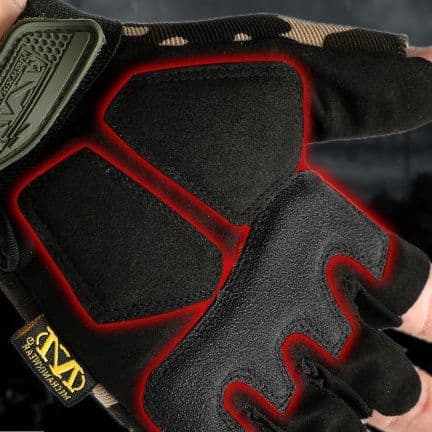 バイクメッシュ　グローブ プロ仕様半指メッシュバイクグローブ