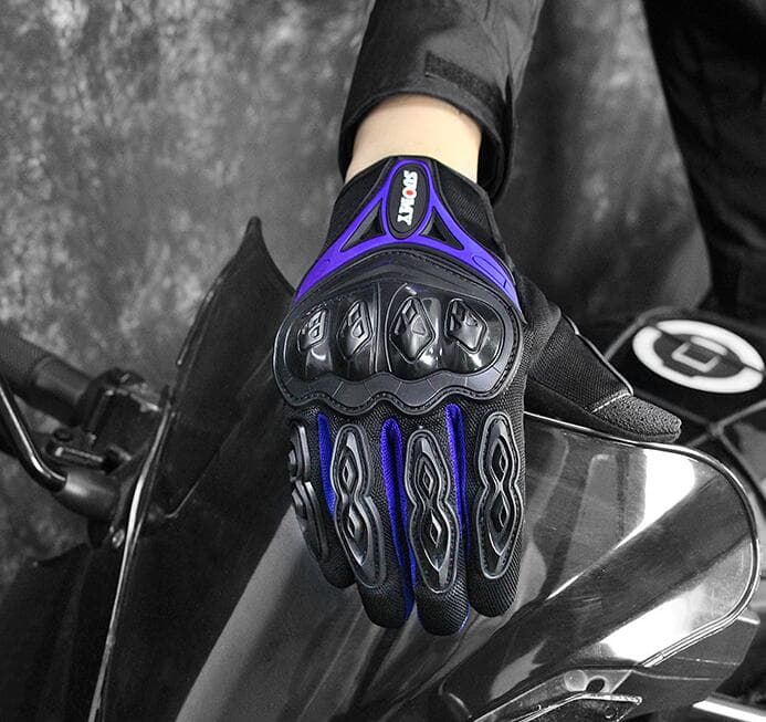 バイク　グローブ メッシュバイク手袋 通気性抜群 滑り止め付き 男女兼用