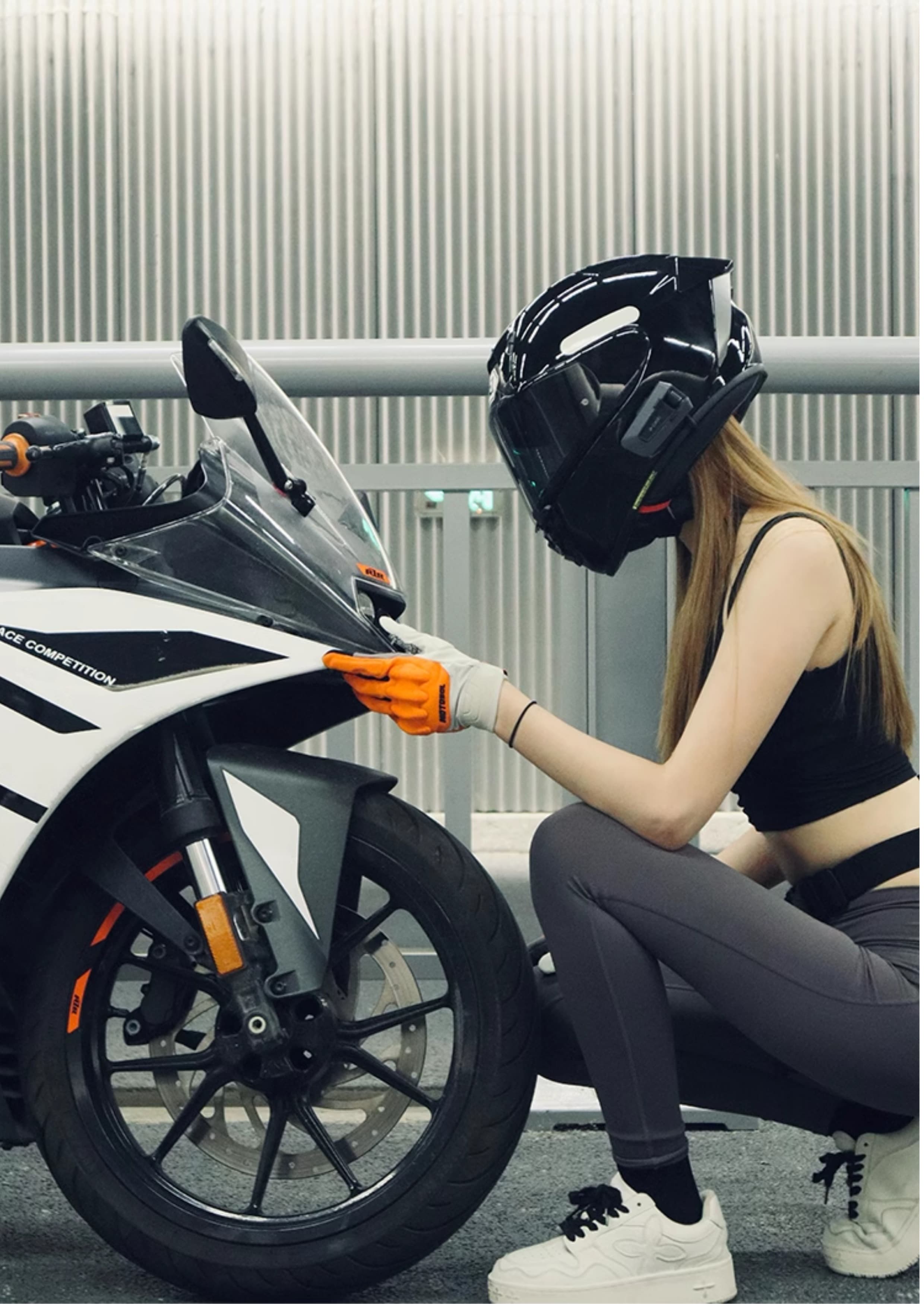 バイクグローブ 革 多機能保護バイク用手袋