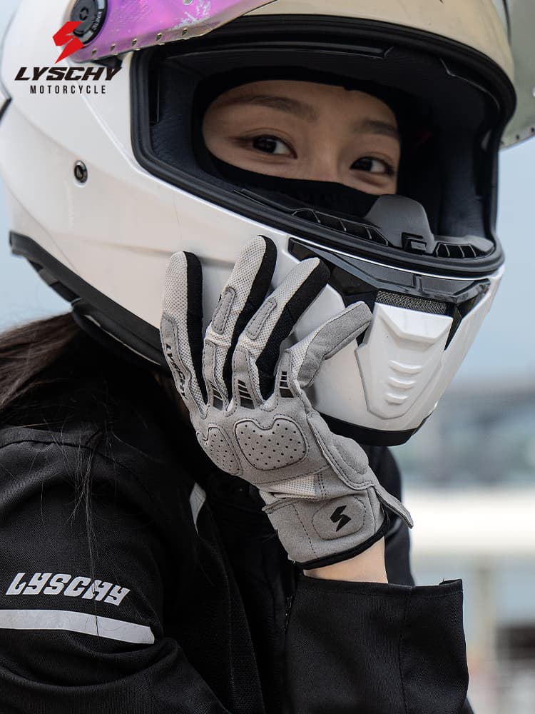 バイク グローブ 快適通気メッシュプロテクトグローブ
