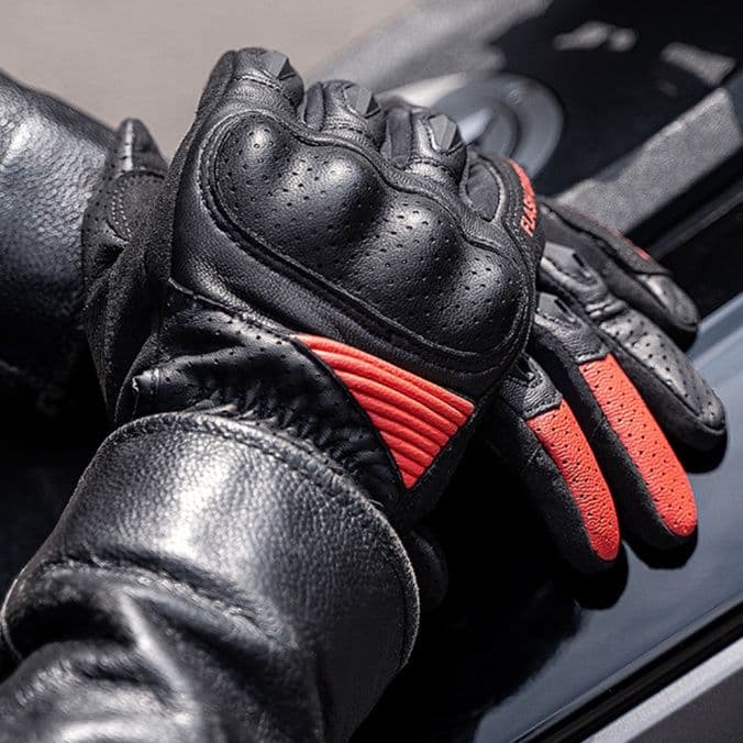 バイクグローブ メッシュ 通気性抜群プロテクショングローブ