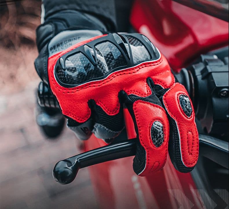 バイクグローブ メッシュ 通気性抜群プロテクト装備バイク用手袋