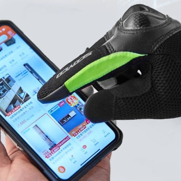 バイクグローブ メッシュ 夏用プロテクション通気メッシュグローブ