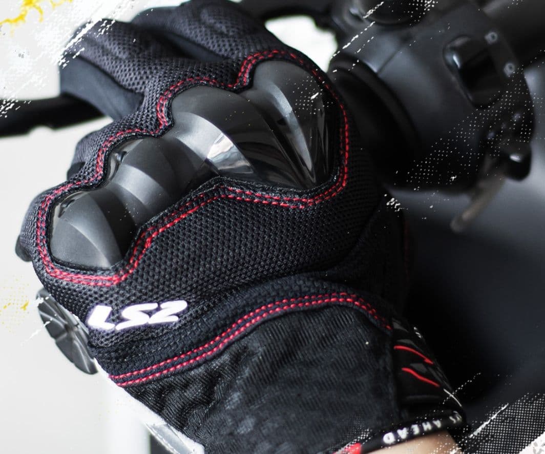 バイクグローブ メッシュ 夏用プロテクト メッシュグローブ